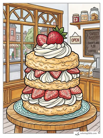 Colored example of this coloring page