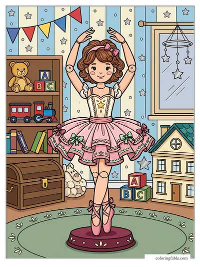 Colored example of this coloring page