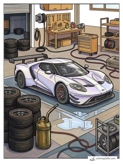 Colored example of this coloring page