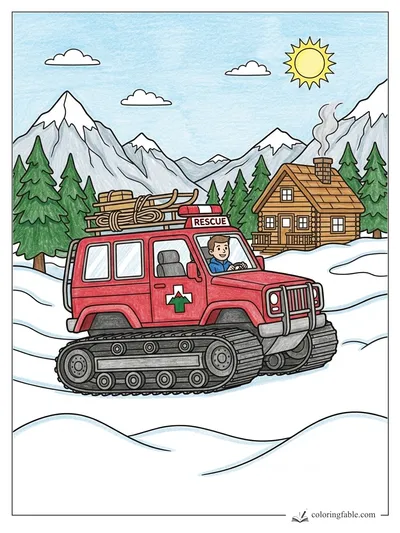Colored example of this coloring page