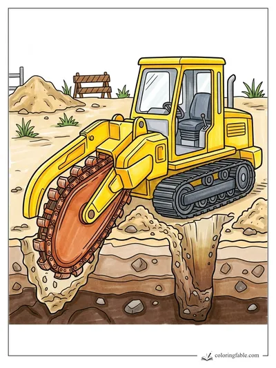 Colored example of this coloring page