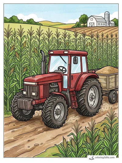 Colored example of this coloring page