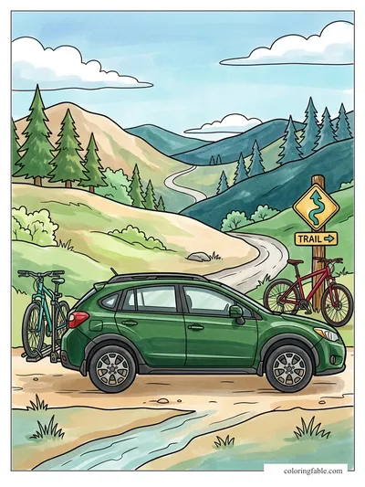 Colored example of this coloring page