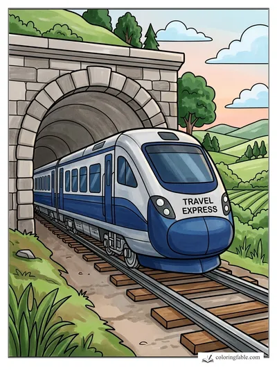 Colored example of this coloring page