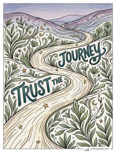 Colored example of this coloring page