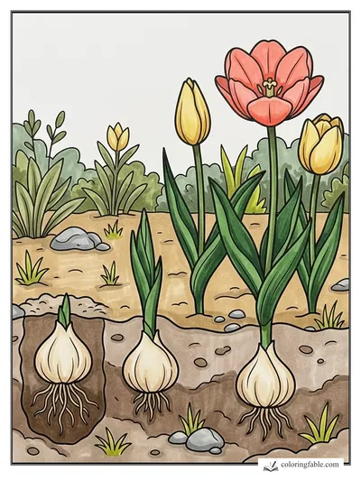 Colored example of this coloring page