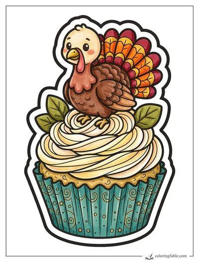 Colored example of this coloring page