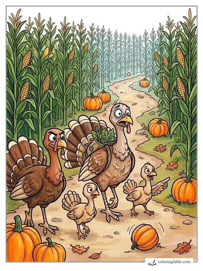Colored example of this coloring page