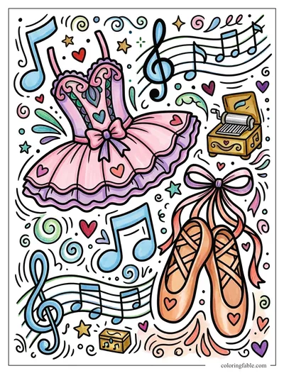 Colored example of this coloring page