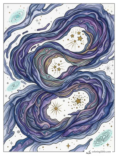 Colored example of this coloring page