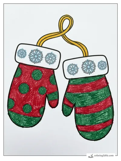 Colored example of this coloring page