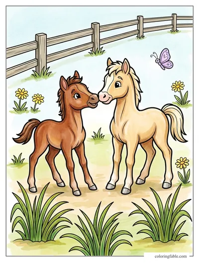 Colored example of this coloring page