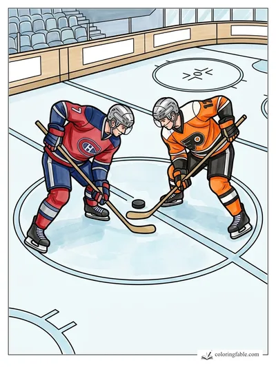 Colored example of this coloring page