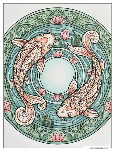 Colored example of this coloring page