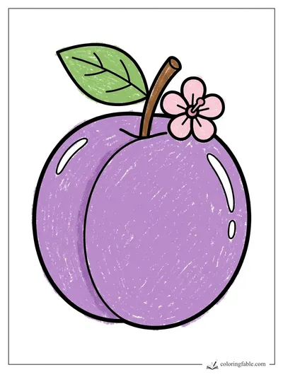 Colored example of this coloring page