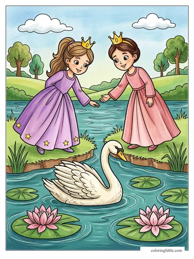 Colored example of this coloring page