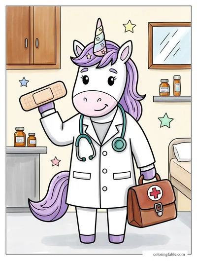 Colored example of this coloring page