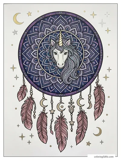 Colored example of this coloring page