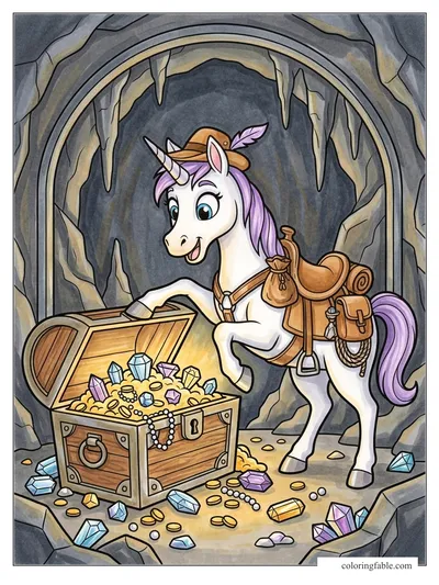 Colored example of this coloring page