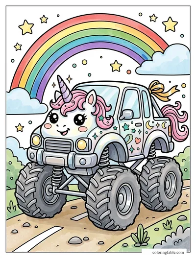 Colored example of this coloring page