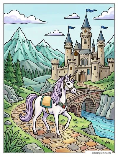 Colored example of this coloring page