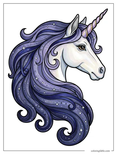 Colored example of this coloring page