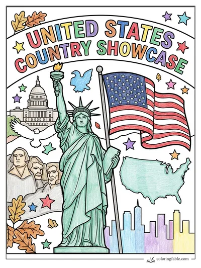 Colored example of this coloring page