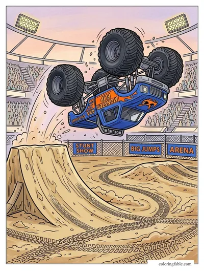 Colored example of this coloring page