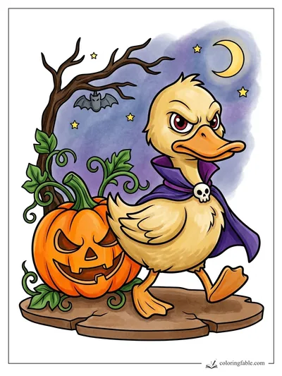 Colored example of this coloring page
