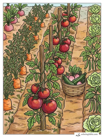 Colored example of this coloring page