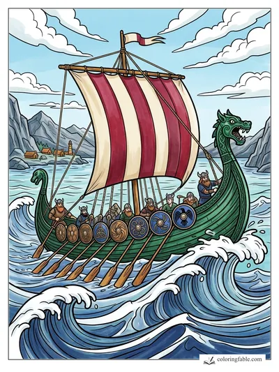 Colored example of this coloring page