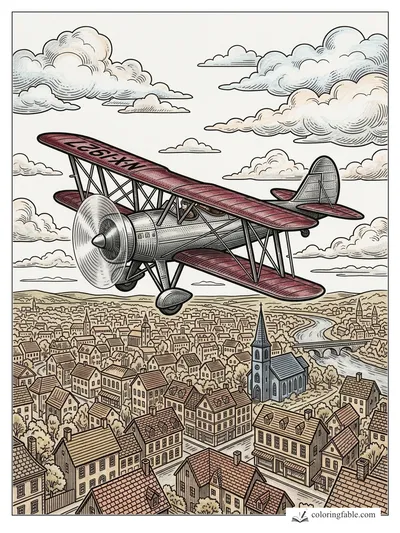 Colored example of this coloring page