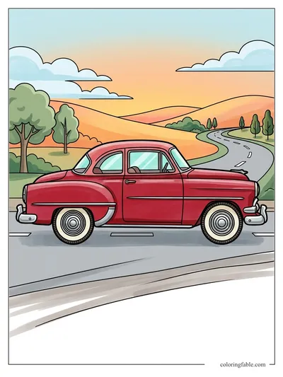 Colored example of this coloring page