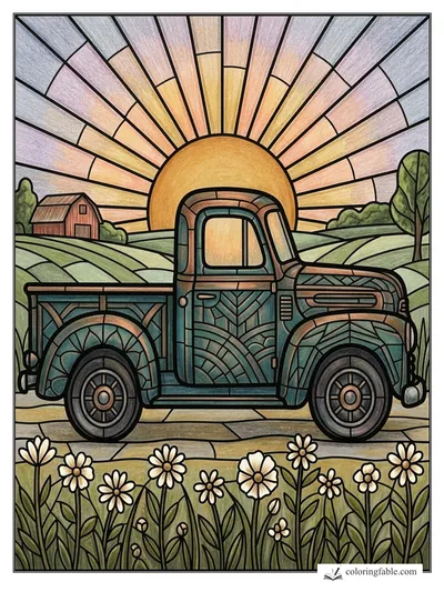 Colored example of this coloring page