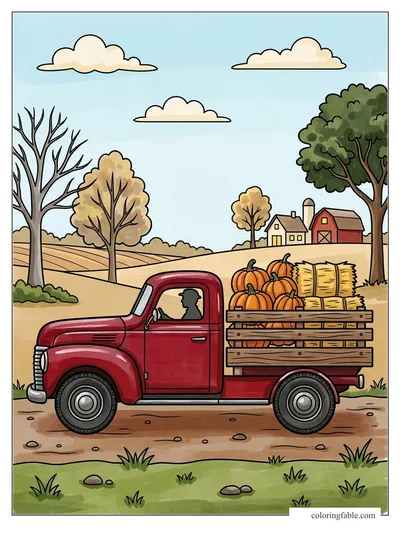 Colored example of this coloring page