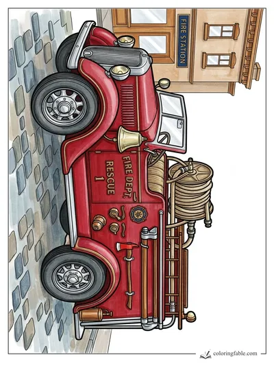 Colored example of this coloring page