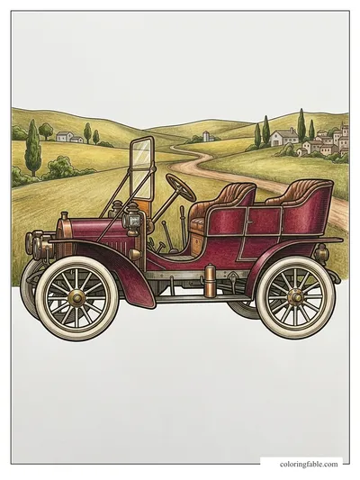 Colored example of this coloring page