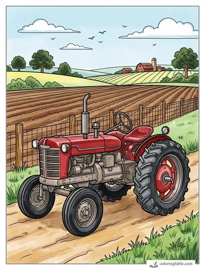 Colored example of this coloring page
