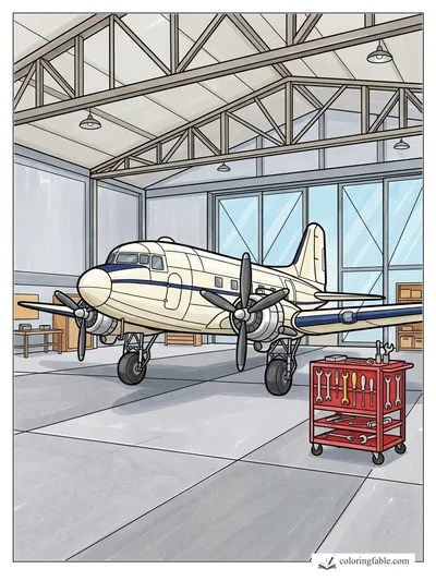 Colored example of this coloring page
