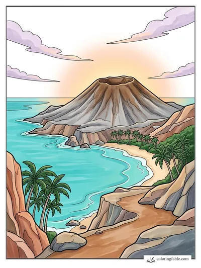 Colored example of this coloring page
