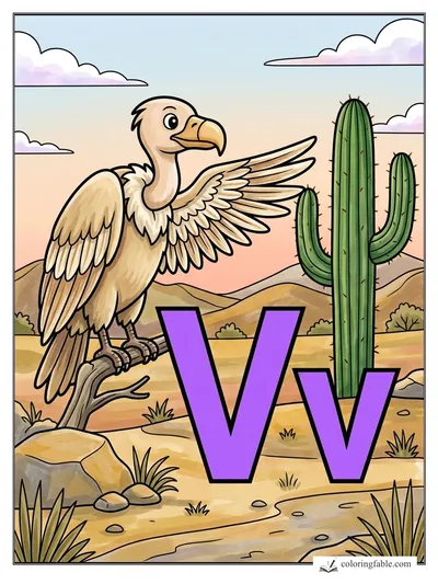 Colored example of this coloring page