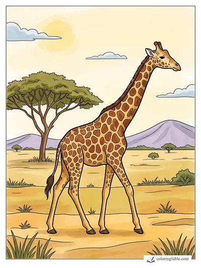 Colored example of this coloring page