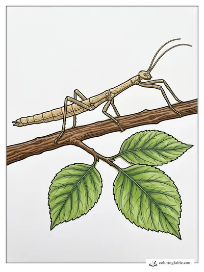 Colored example of this coloring page