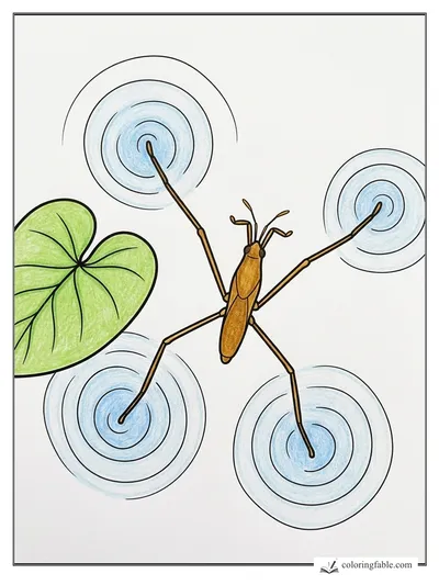 Colored example of this coloring page