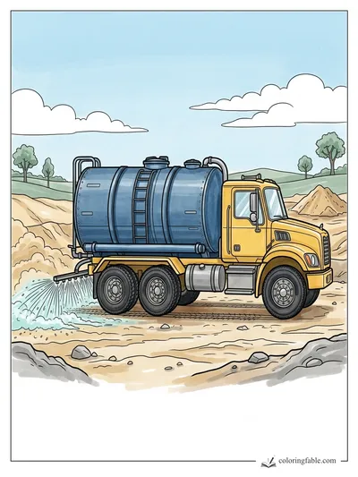 Colored example of this coloring page