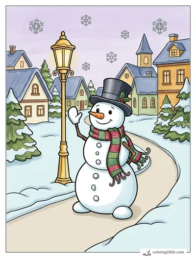 Colored example of this coloring page