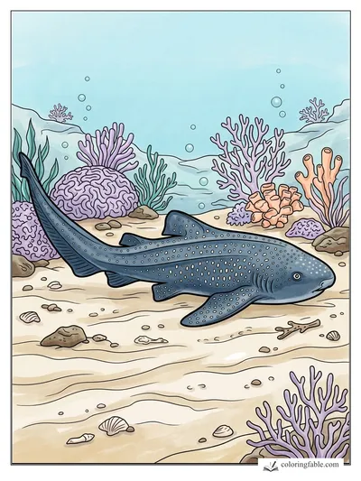Colored example of this coloring page