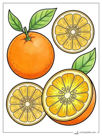 Colored example of this coloring page