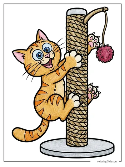 Colored example of this coloring page