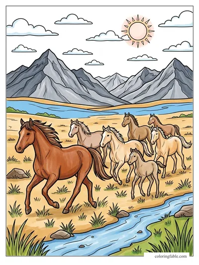 Colored example of this coloring page
